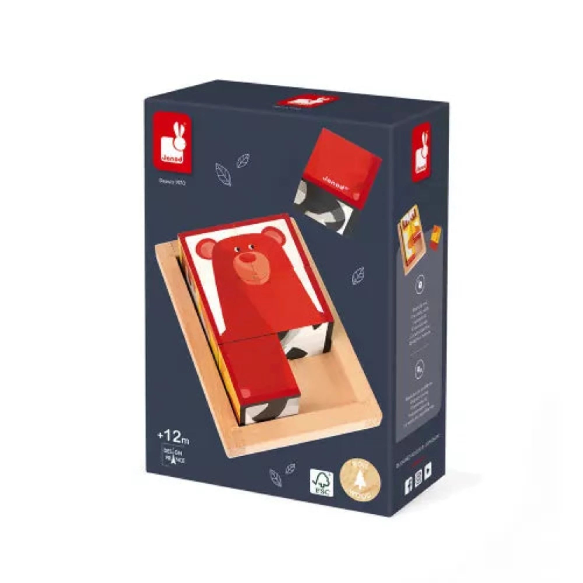 Coffret 6 blocs Forêt JANOD