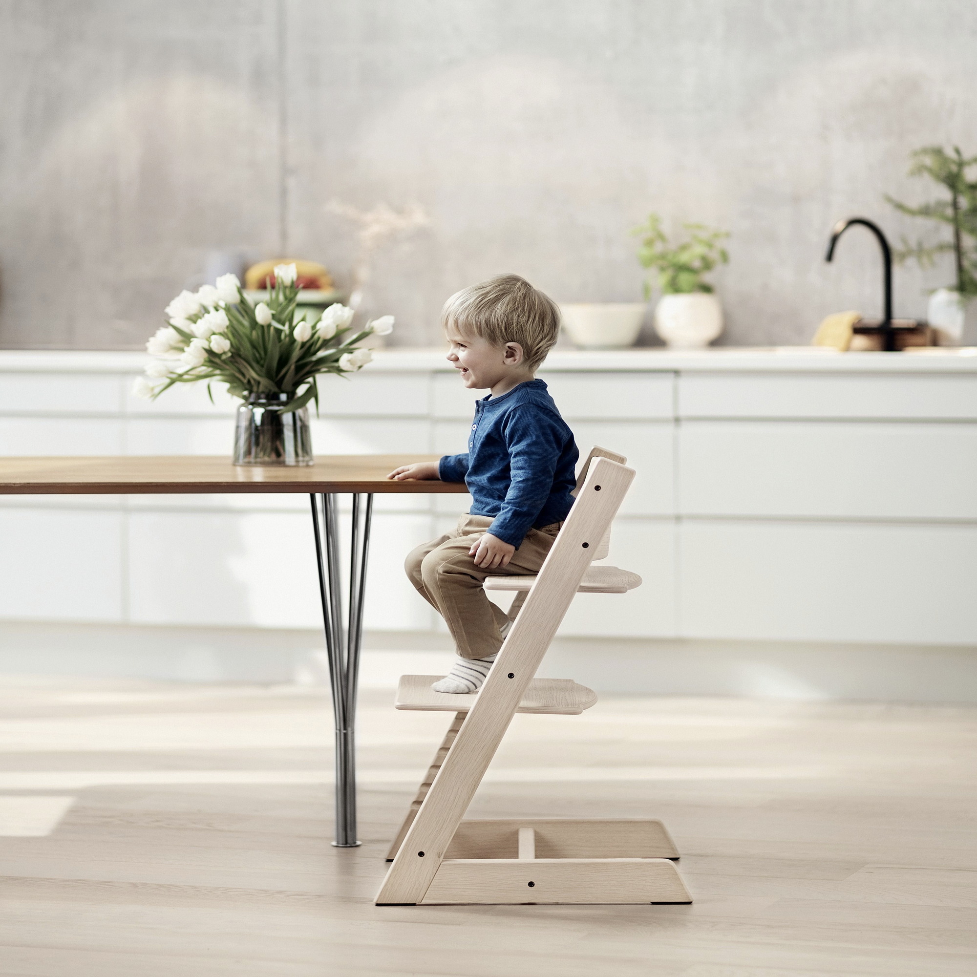stokke tripp trapp white oak Stokke | Tripp Trapp Oak Chair