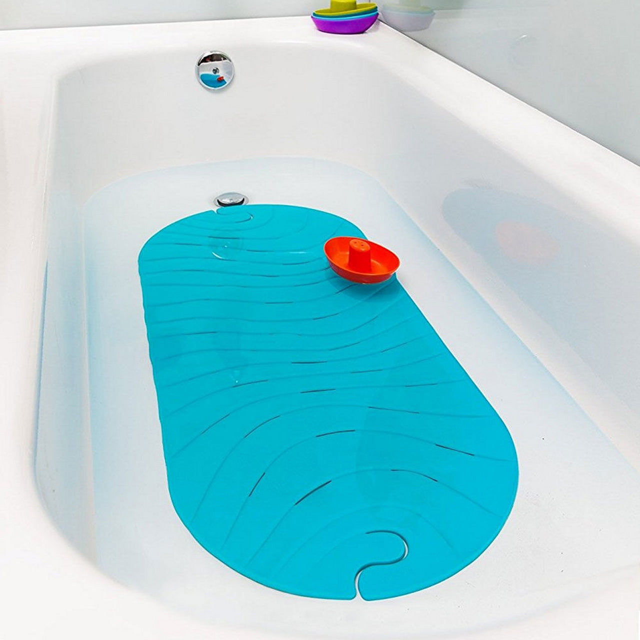 Ripple Blue Bath Mat4