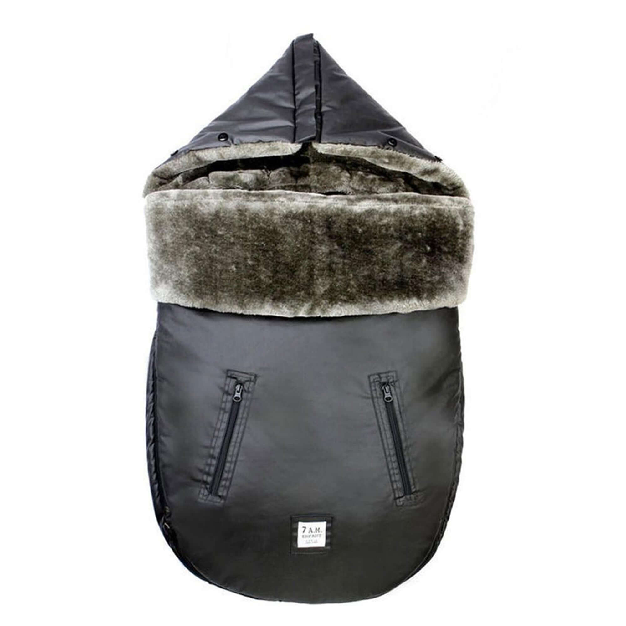 7AM ENFANT Waxedpod (LambPod + Base) (18M-3Y) - Waxed Forest