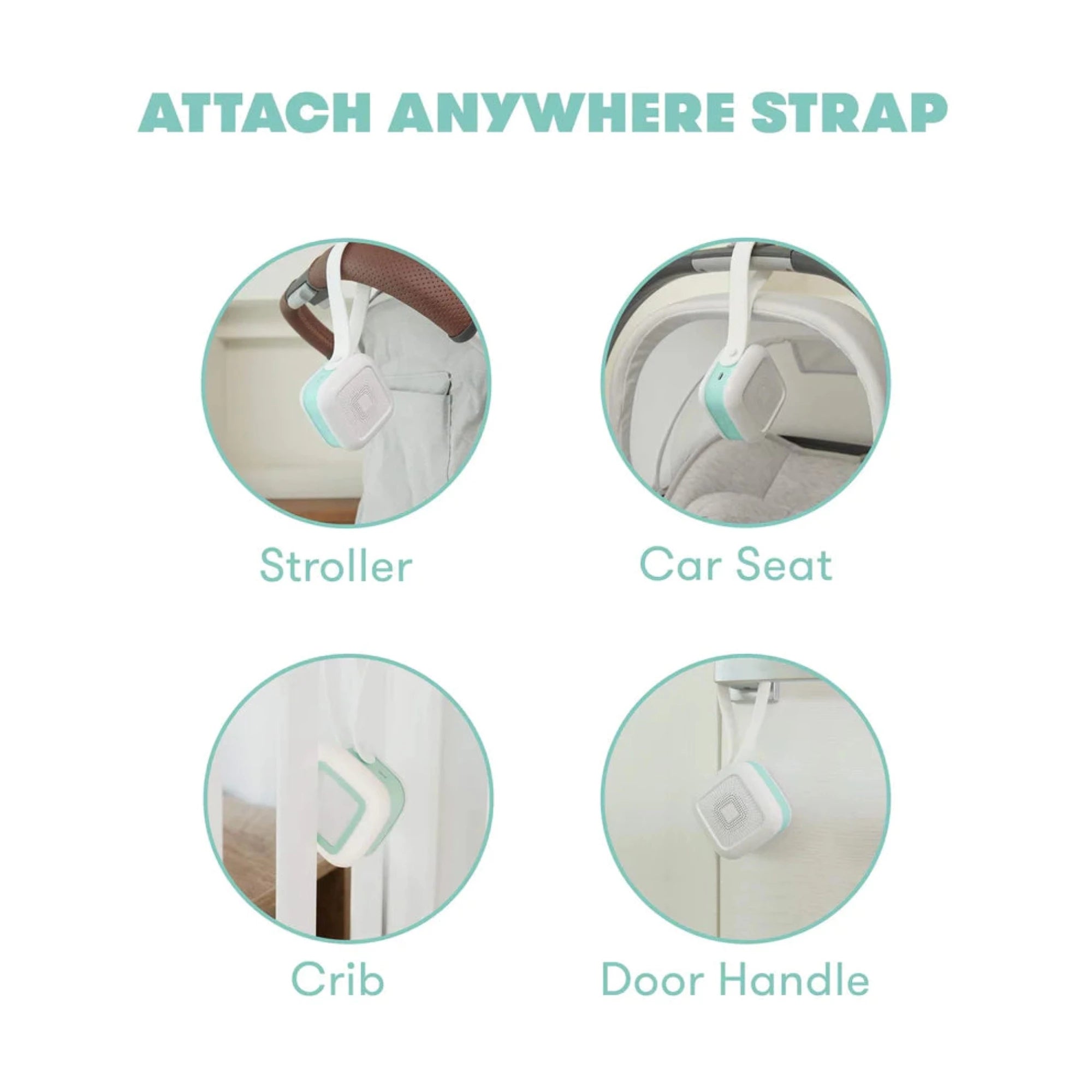 FRIDABABY Machine à sons portable et veilleuse 2 en 1