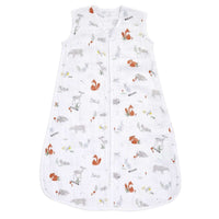 Thumbnail for ADEN + ANAIS Cotton Muslin Light Sleeping Bags 1Tog - Eco Forest