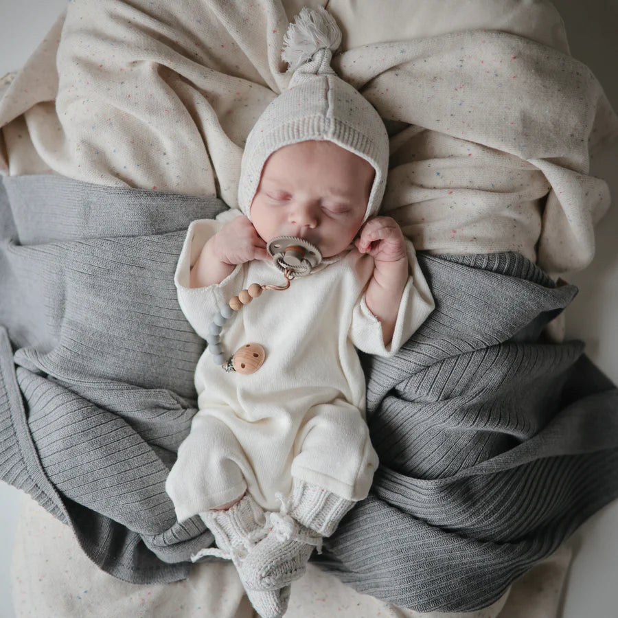 MUSHIE Silicone Pacifier Clip Eva