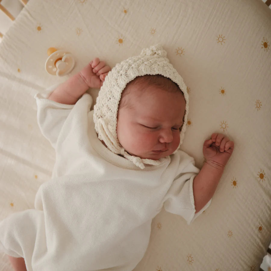 MUSHIE Extra Soft Muslin Crib Sheet