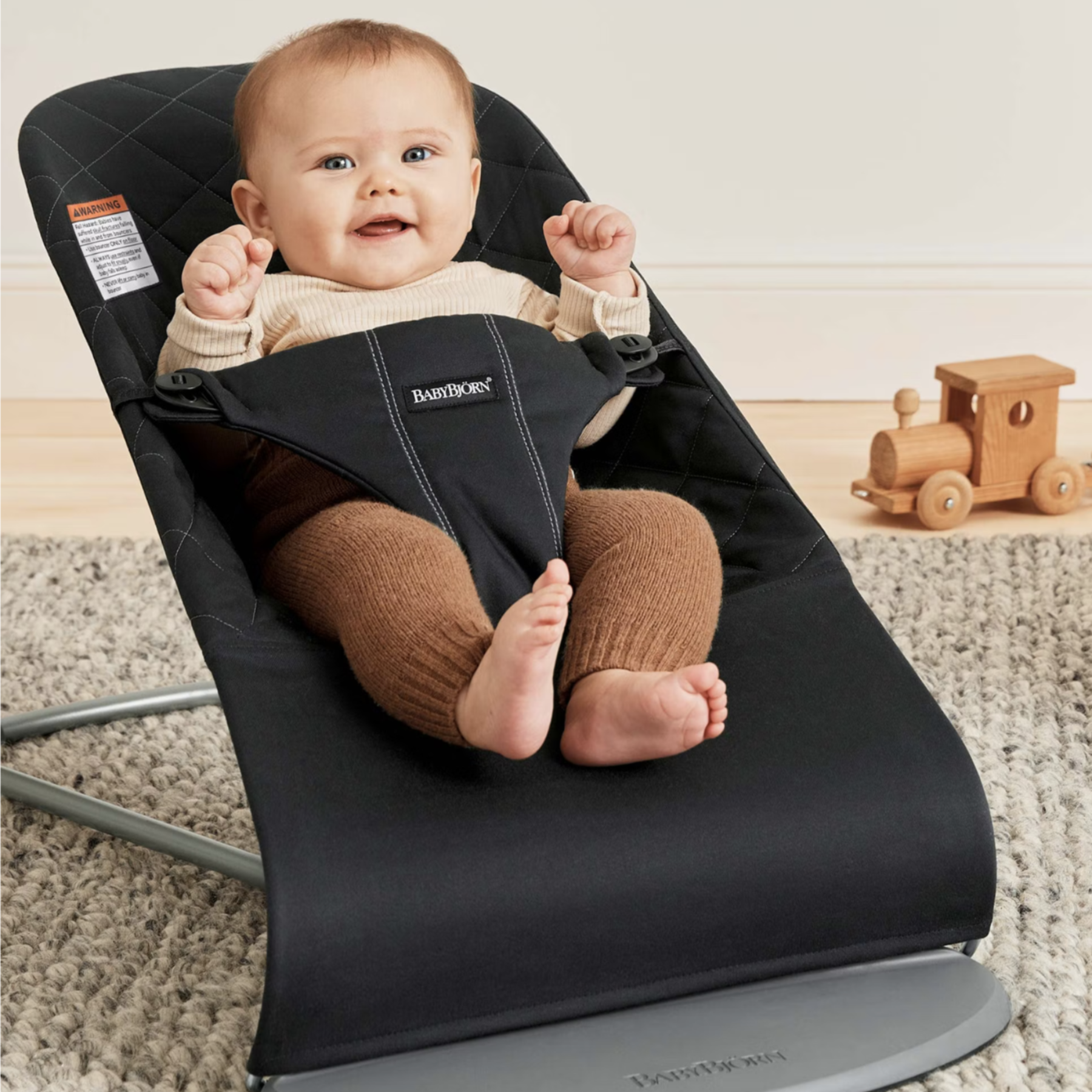 BABYBJÖRN Bouncer Bliss (Classic Quilt Cotton)