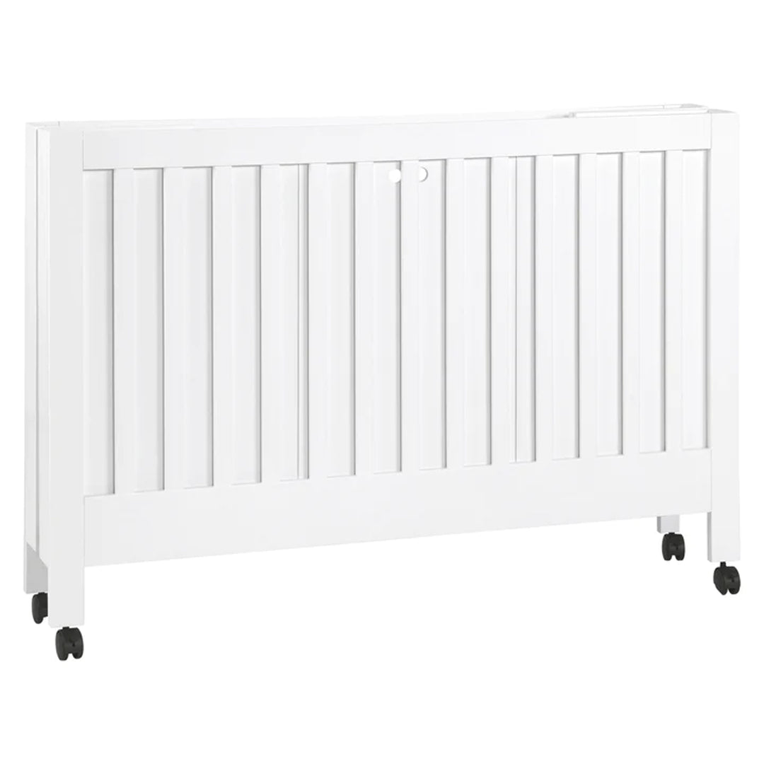 BABYLETTO Maki Full-Size Folding Crib w/ Toddler Bed Conversion Kit