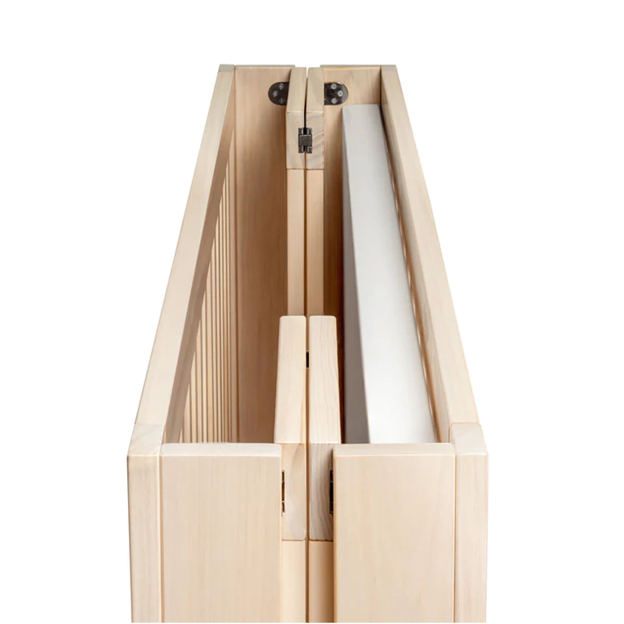 BABYLETTO Maki Full-Size Folding Crib w/ Toddler Bed Conversion Kit