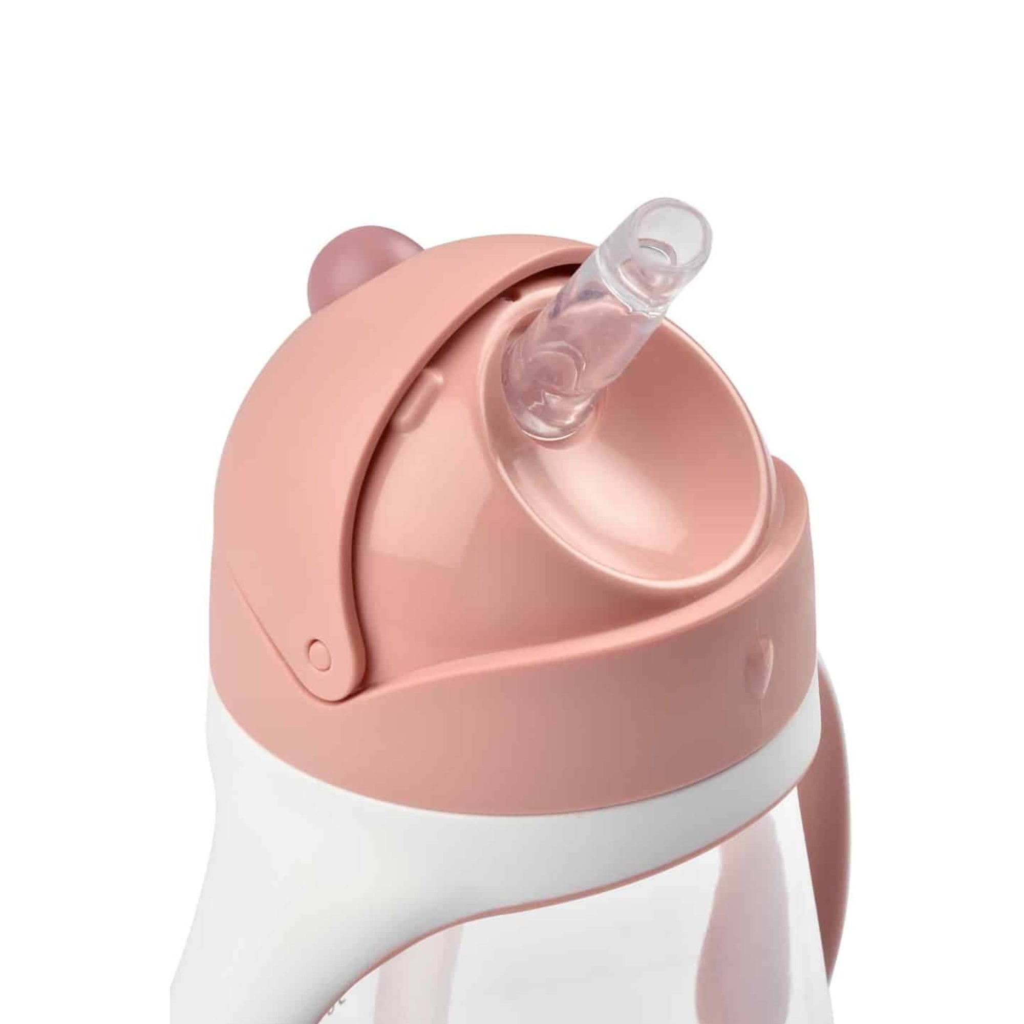 BEABA Straw Sippy Cup - Rose