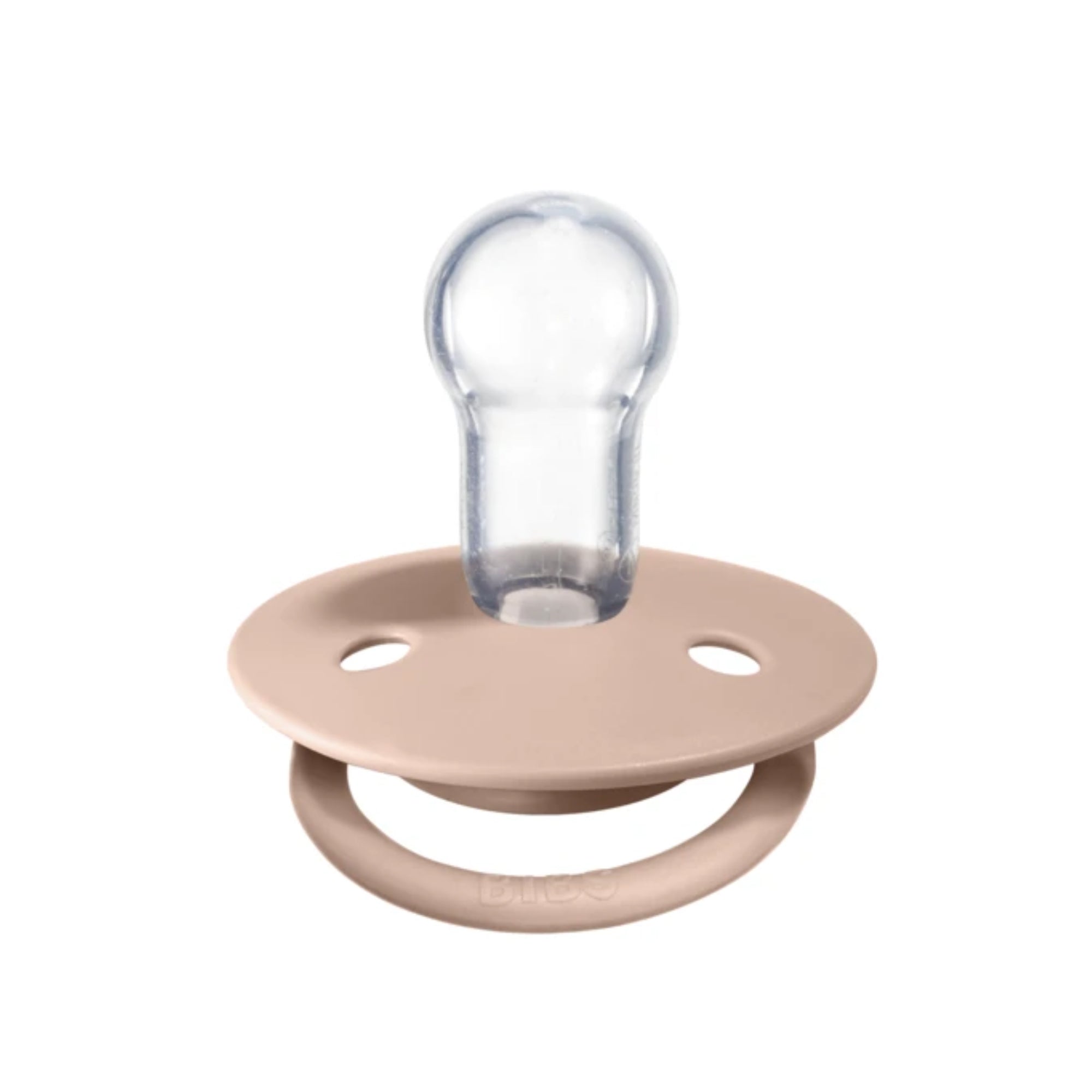 Sucettes BIBS De Lux en silicone (taille unique 0-36 mois) - Blush