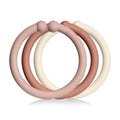 BIBS Loops 12 pk - Blush/Woodch/Ivory