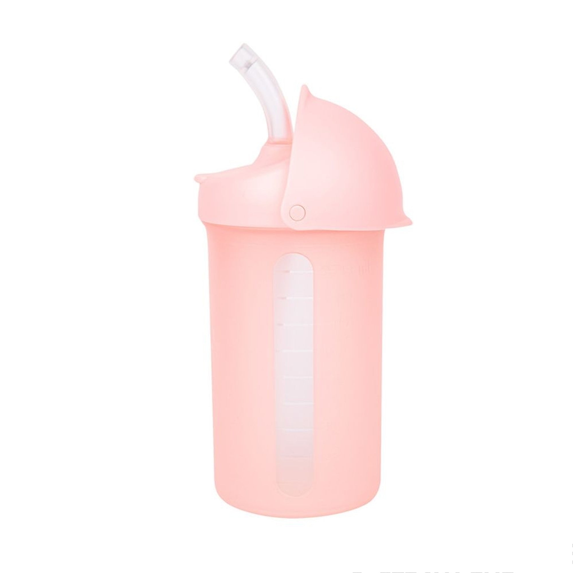 BOON Swig Silicone Straw Cup 9oz - Blush