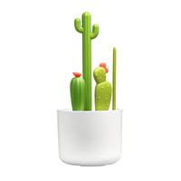 Vignette pour BOON Set de Pinceaux Cactus - Blanc/Vert