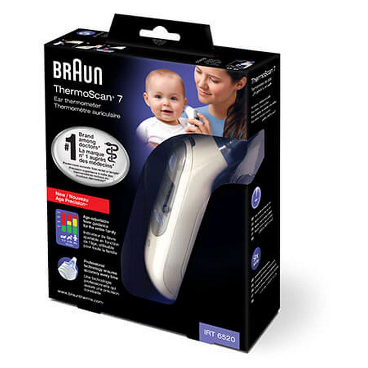 Test Braun ThermoScan 7 : un thermomètre auriculaire précis pour les bébés  comme les adultes - Vidéo Dailymotion