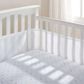 Doublure de berceau en maille respirante BREATHABLEBABY - Blanc