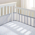 Doublure de berceau en maille respirante BREATHABLEBABY - Gris