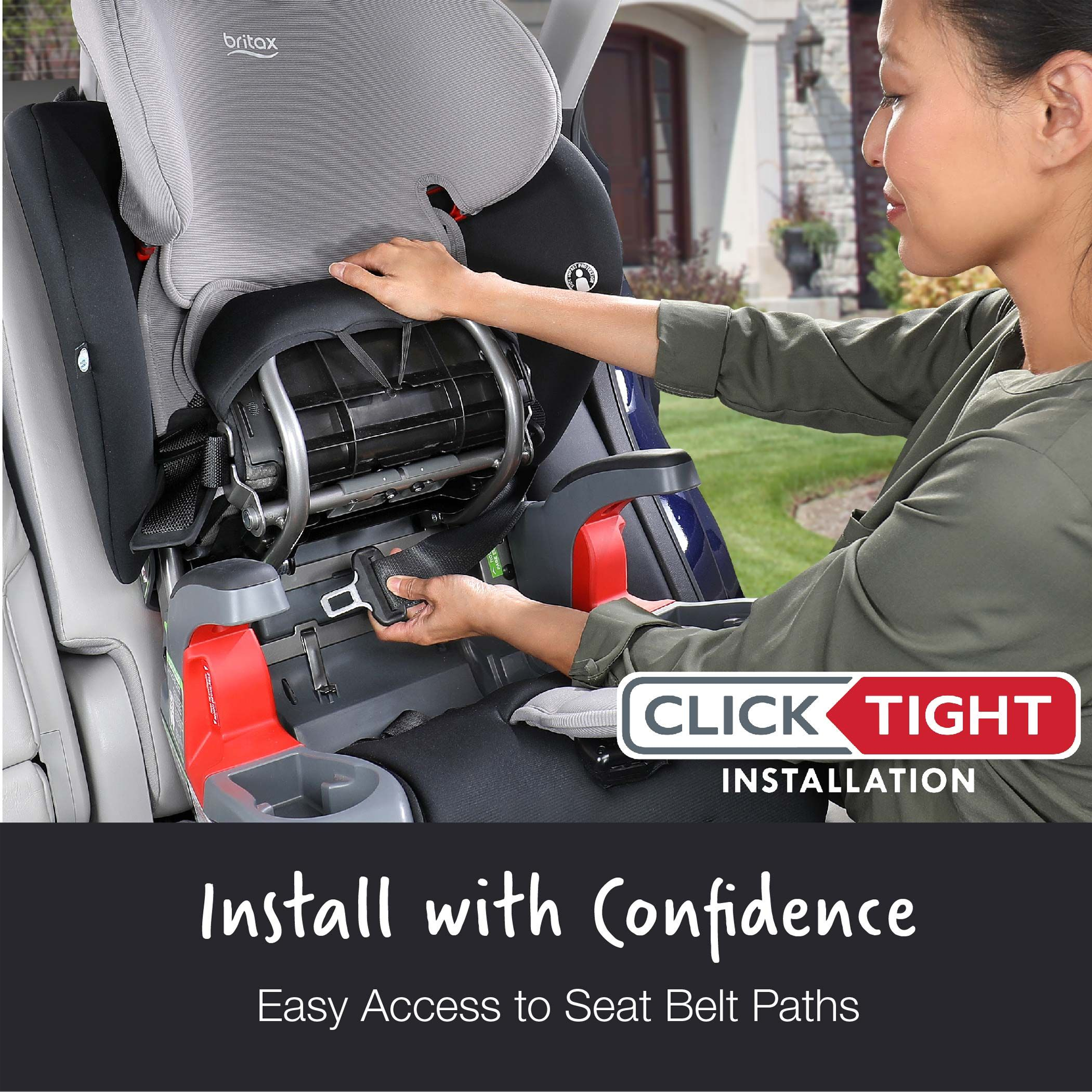 BRITAX Grow With You ClickTight Harness-2-Booster Car Seat