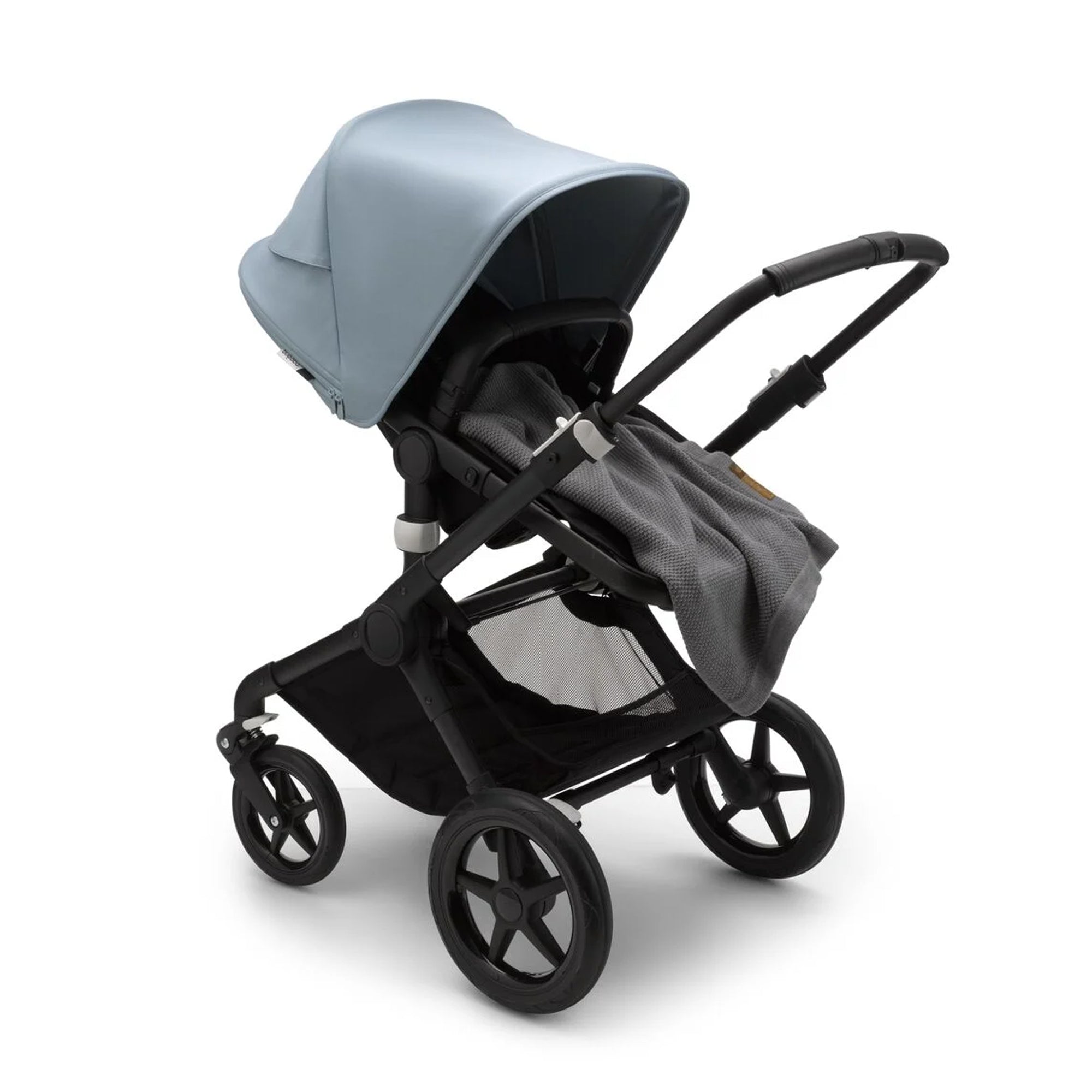 Couverture en laine Bugaboo - Gris clair chiné