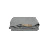 Thumbnail for BUGABOO Wool Blanket - Light Grey Melange