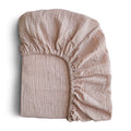 MUSHIE Extra Soft Muslin Crib Sheet
