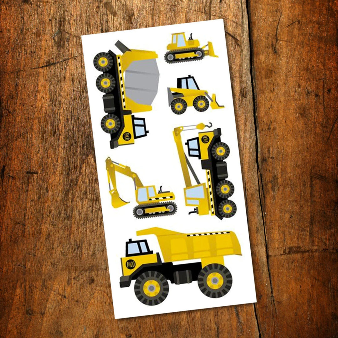 PICO TATOO Temporary Tattoo - Brummmm the Trucks