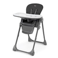 Thumbnail for CHICCO Polly Space-Saving Fold High Chair - Black