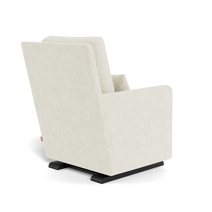 MONTE DESIGN Como Glider Special Edition - Faux Sheepskin Fabric / Espresso Base