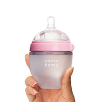 Thumbnail for COMOTOMO Silicone Baby Bottle 150ml - Pink