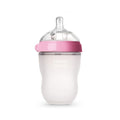 Biberon COMOTOMO en silicone 250 ml - Rose