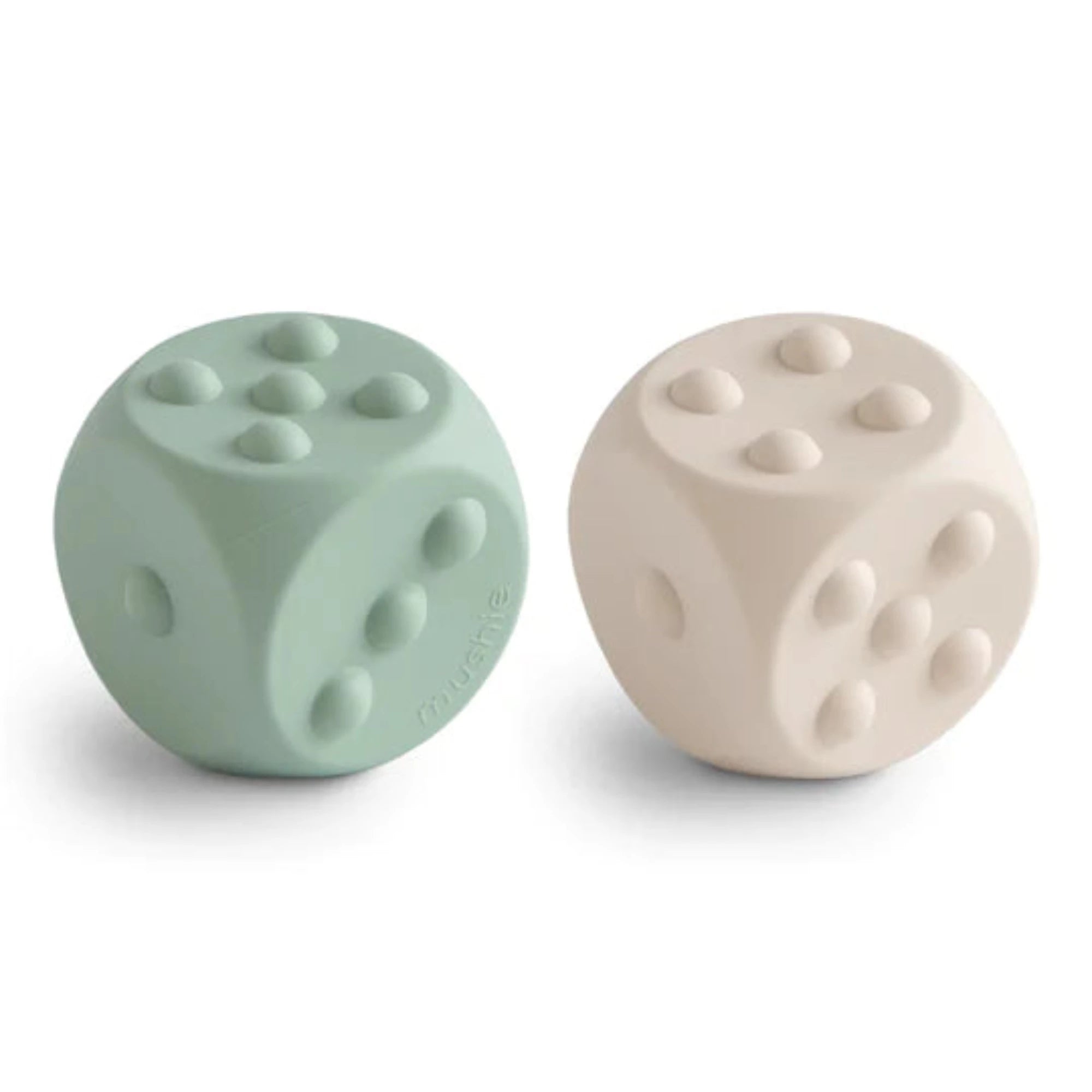 MUSHIE Dice Press Toy 2-Pack