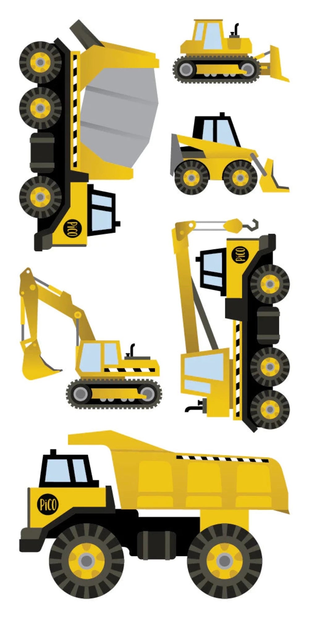 PICO TATOO Temporary Tattoo - Brummmm the Trucks