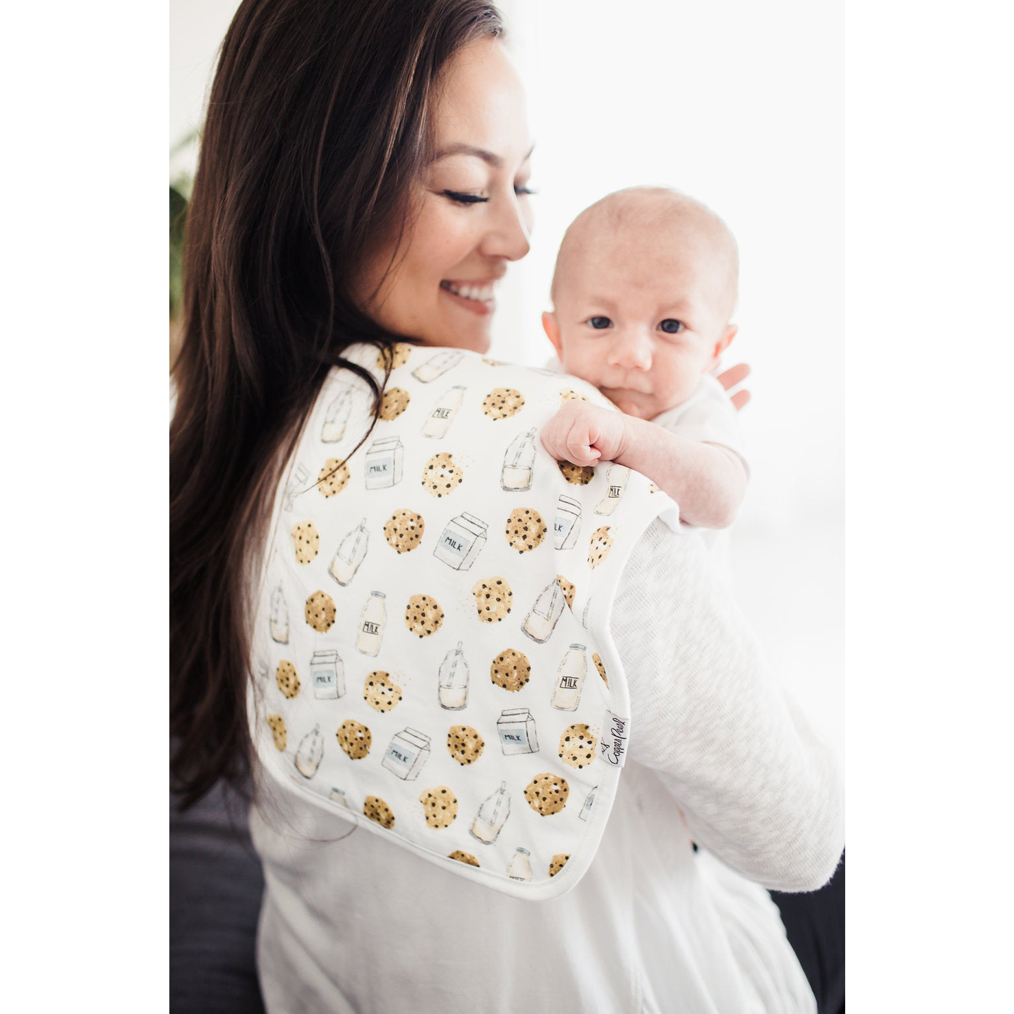 COPPER PEARL Chip Burp Cloth