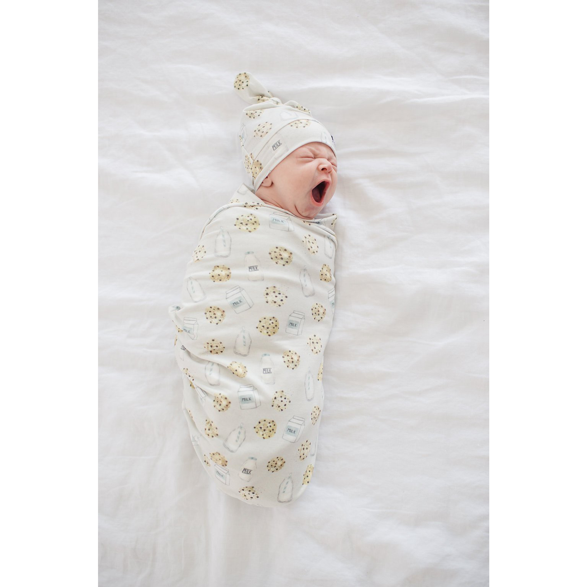 COPPER PEARL Chip Top Knot Hat