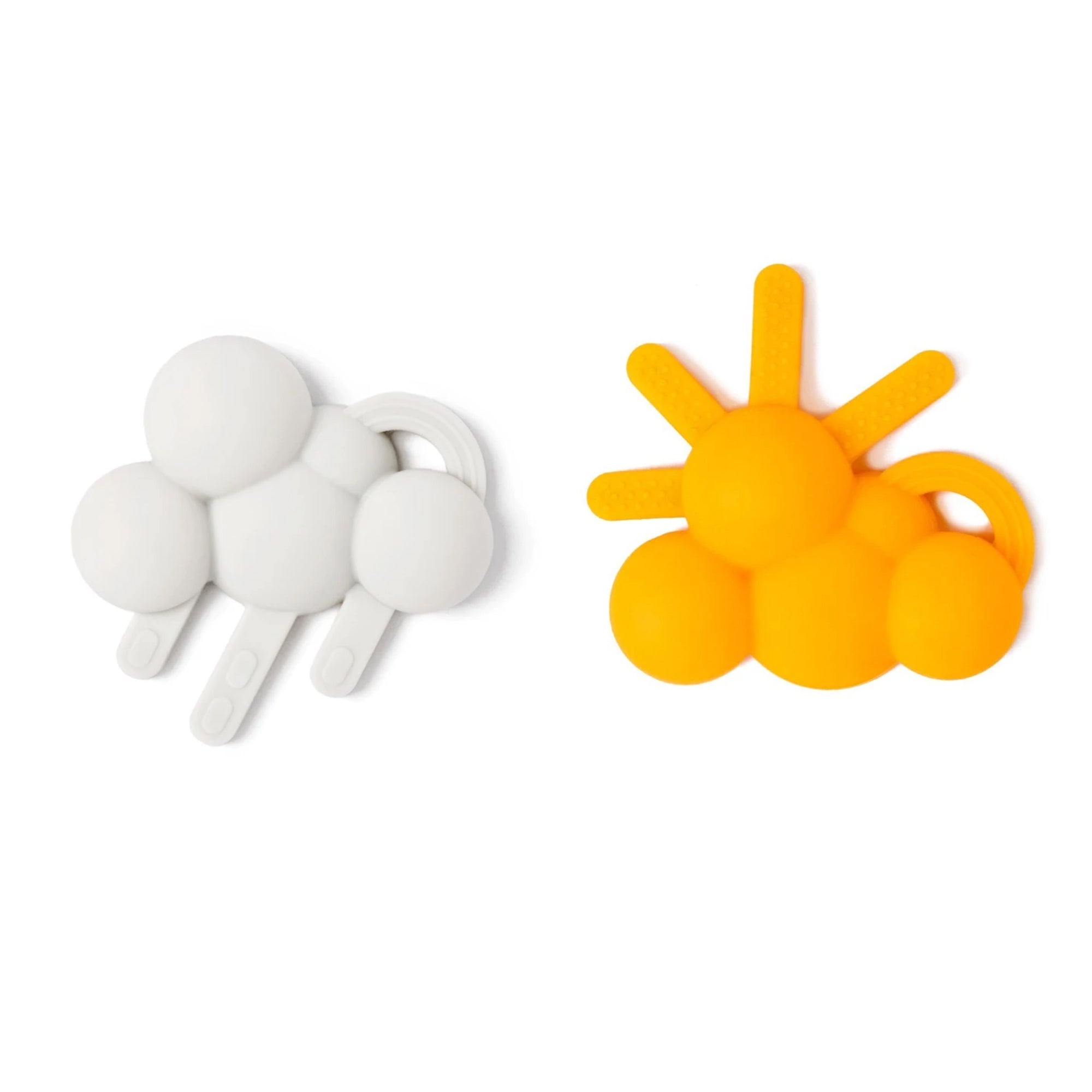 DODDLE &amp; CO - Anneau de dentition à mâcher Hello Sunshine + Ressemble à la pluie