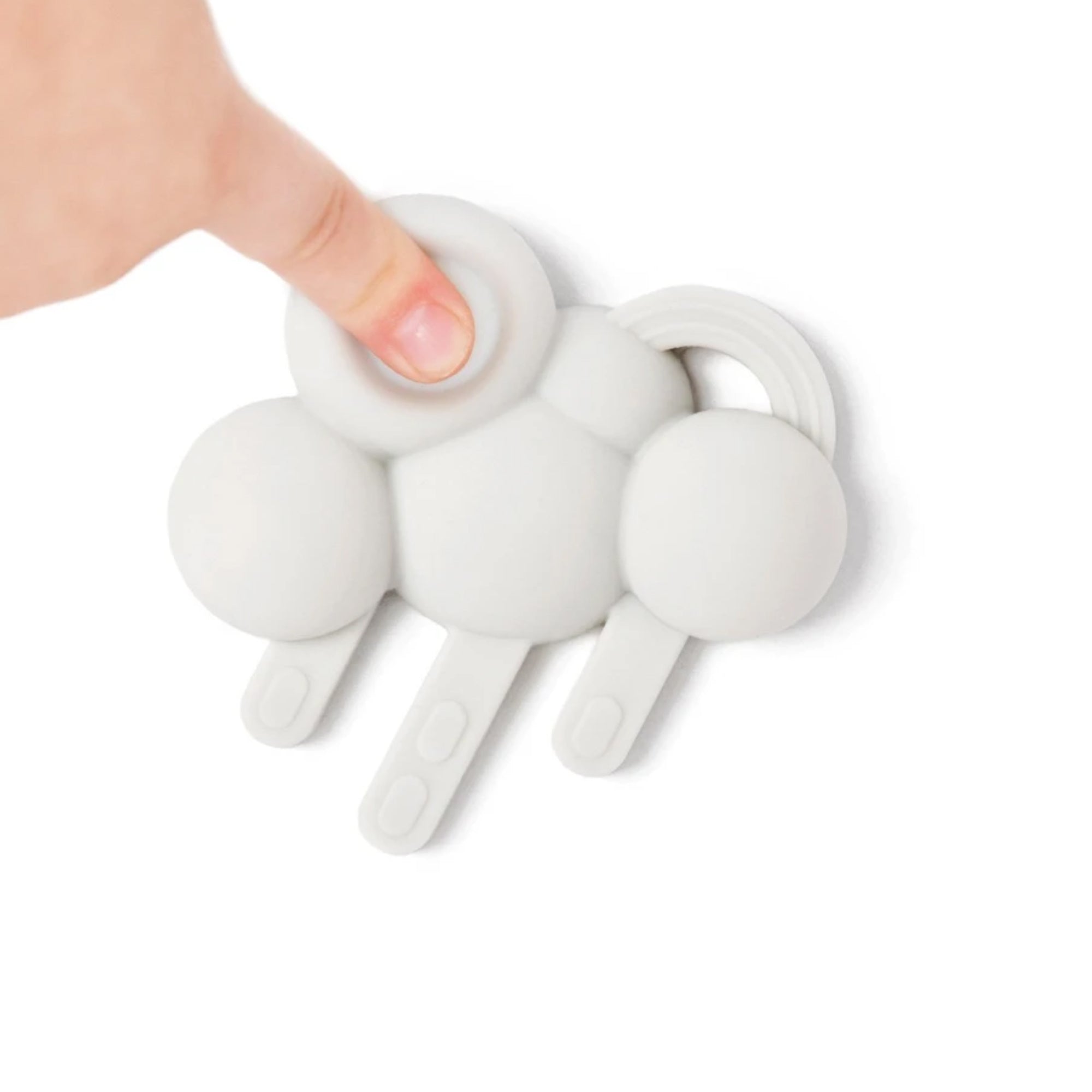 DODDLE &amp; CO - Anneau de dentition à mâcher Hello Sunshine + Ressemble à la pluie