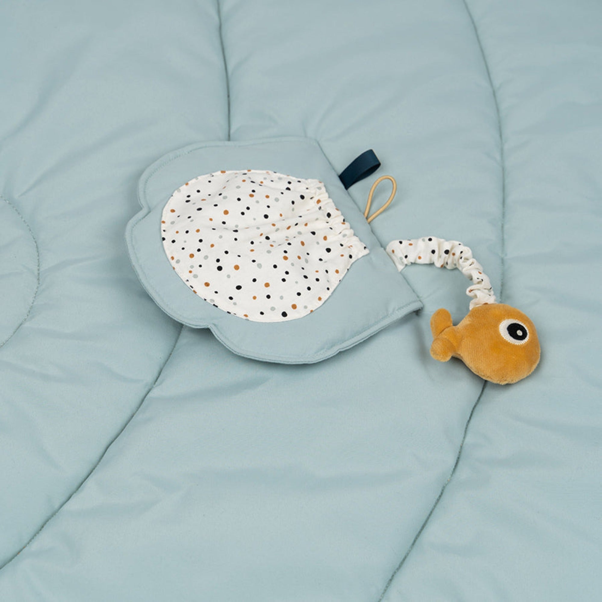 DONE BY DEER Activity Play Mat Sea Friends - Blue