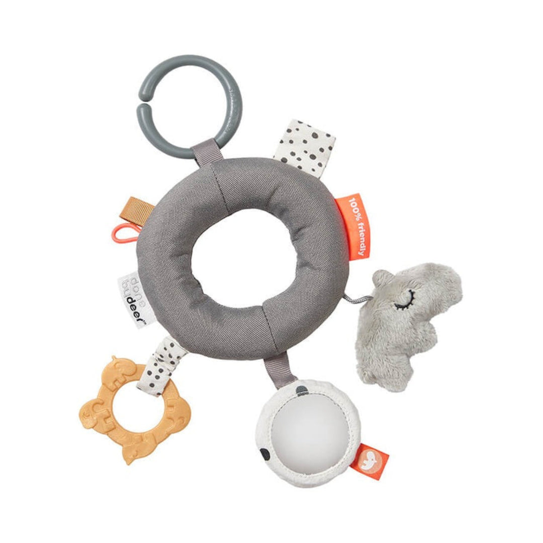 DONE BY DEER Activity Ring Deer Friends - Grey