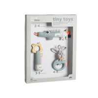 Thumbnail for DONE BY DEER Tiny Activity Toys Gift Set Deer Friends - Blue