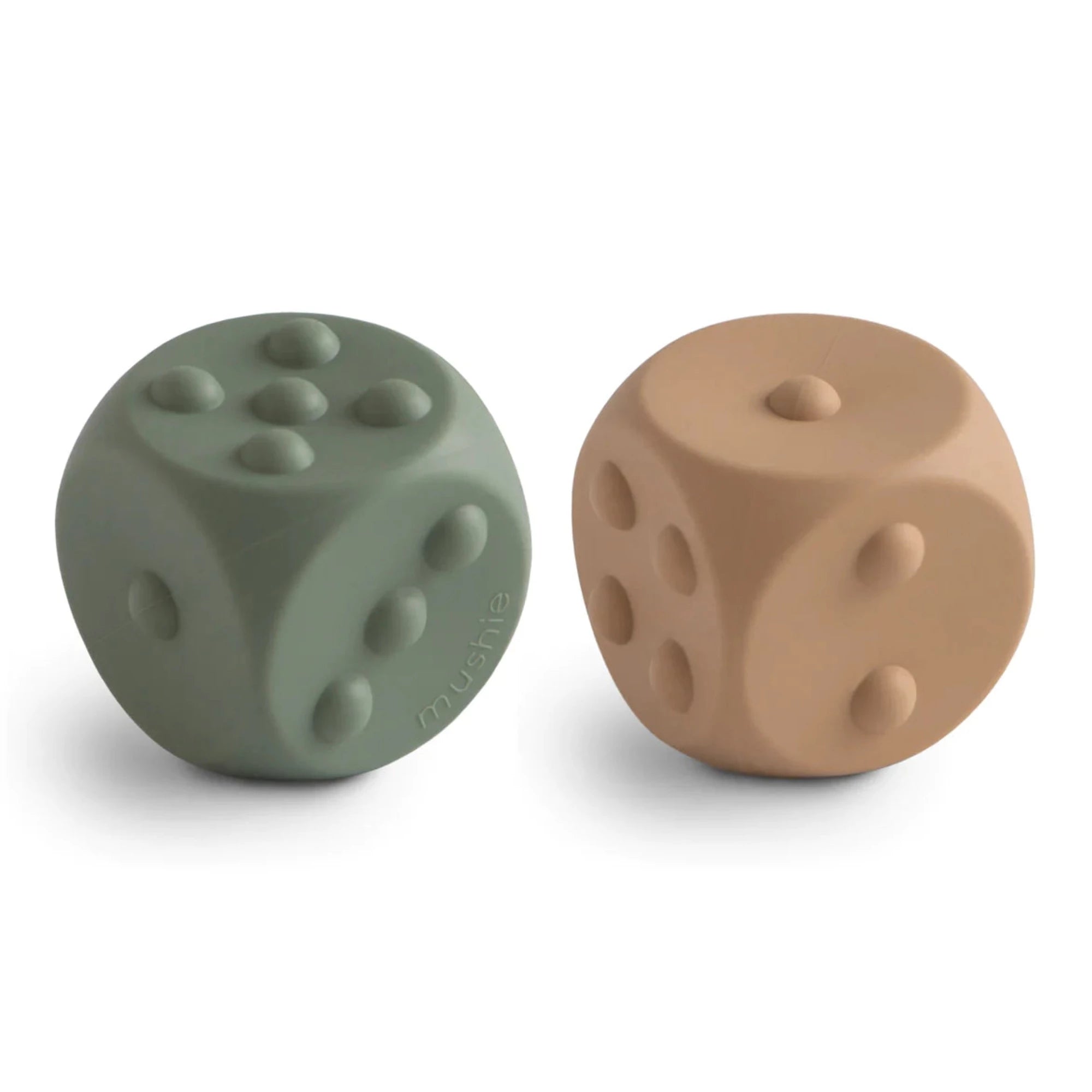 MUSHIE Dice Press Toy 2-Pack