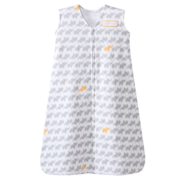 HALO SleepSack Wearable Blanket Cotton (0.5 TOG) - Elephant Graphics