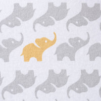 Thumbnail for HALO SleepSack Wearable Blanket Cotton (0.5 TOG) - Elephant Graphics