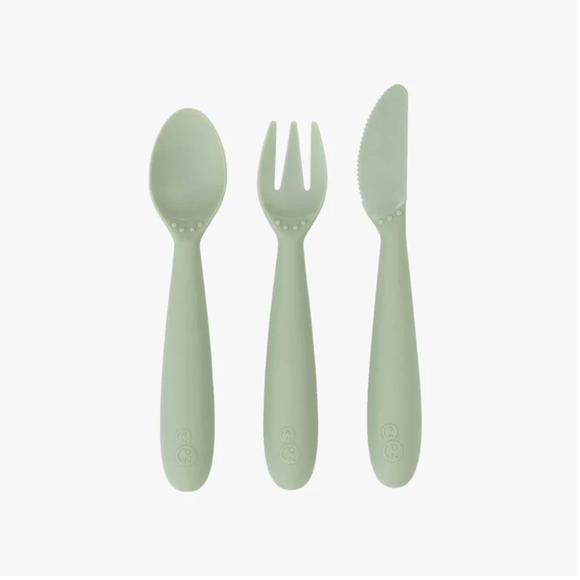 EZPZ Happy Utensils - Sauge