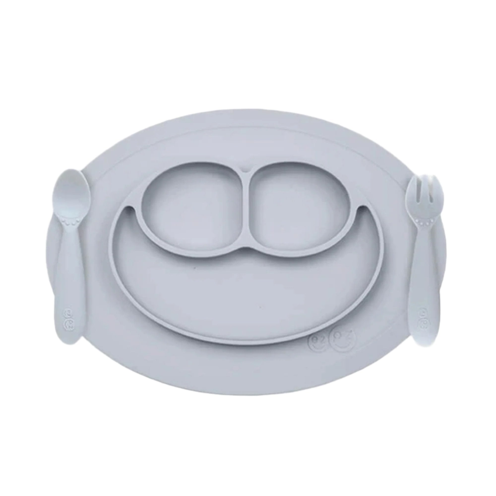 EZPZ Mini Feeding Set - Pewter