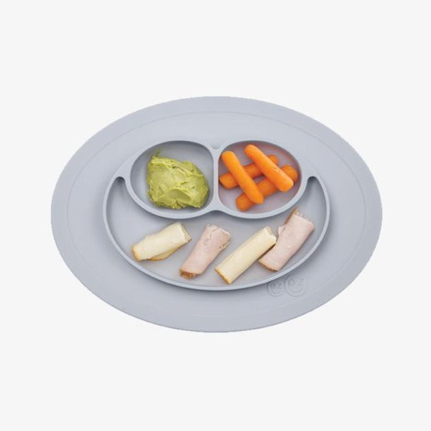 Mini Ustensiles EZPZ (Fourchette + Cuillère) - Étain – Kido Bebe