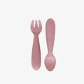 EZPZ Mini Utensils (Fork + Spoon) - Blush