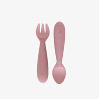 Thumbnail for EZPZ Mini Utensils (Fork + Spoon) - Blush