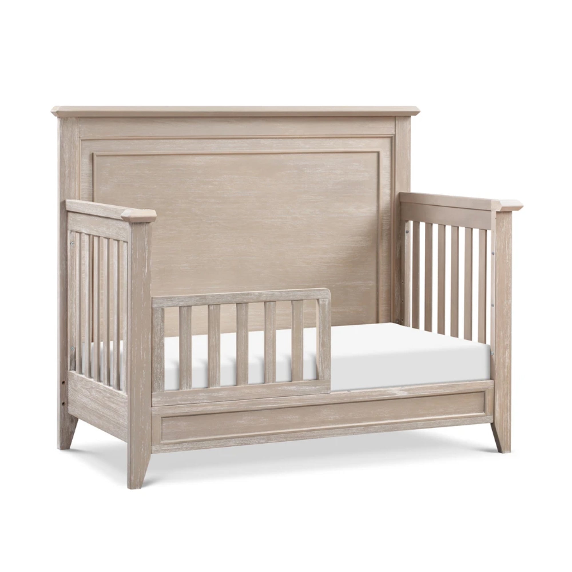 MONOGRAM by namesake Beckett Rustic 4-in-1 Convertible Flat Top Crib - Sandbar