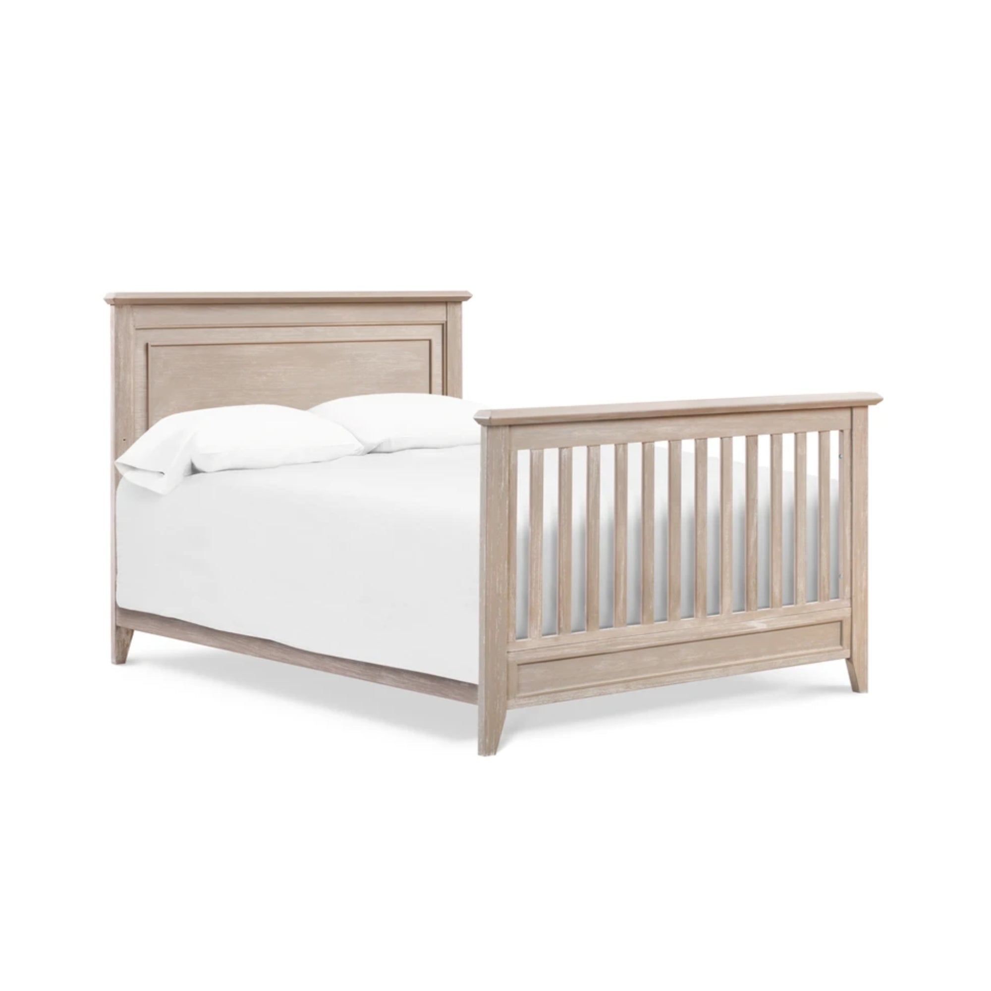 MONOGRAM by namesake Beckett Rustic 4-in-1 Convertible Flat Top Crib - Sandbar