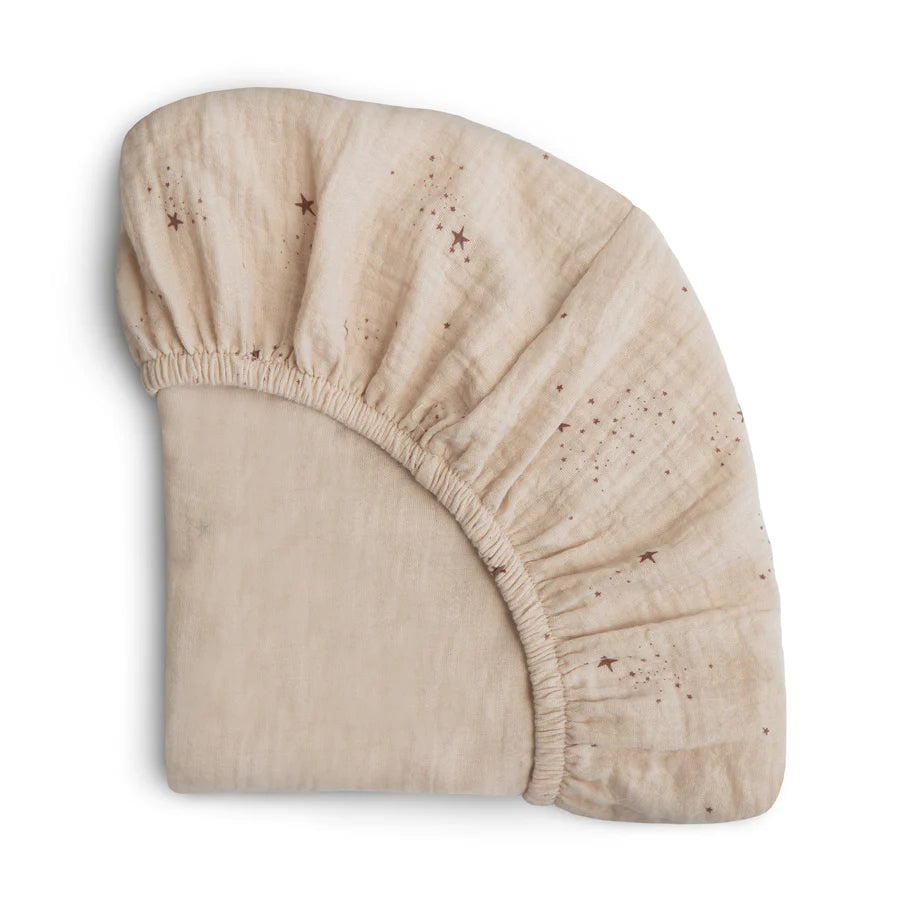 Drap en mousseline extra doux pour berceau MUSHIE
