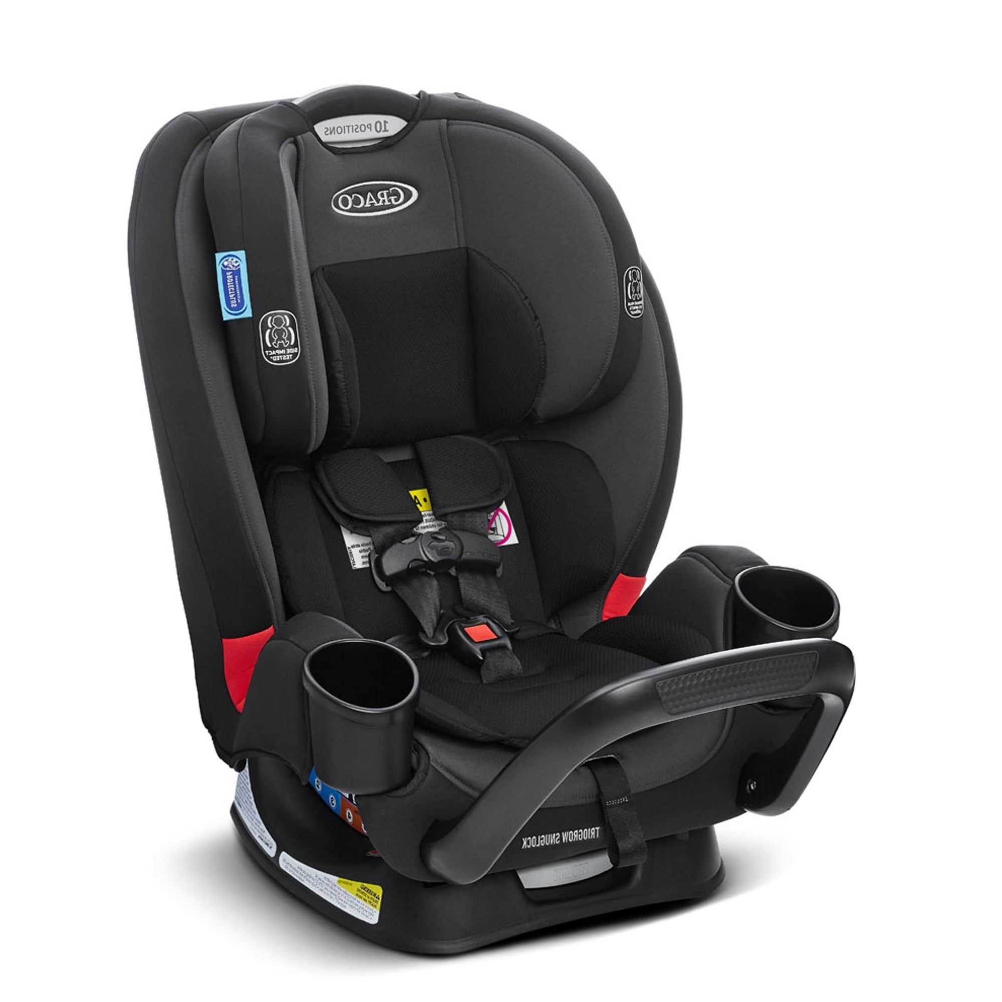 Siège auto 3-en-1 GRACO TrioGrow SnugLock avec barre anti-rebond - Prescott