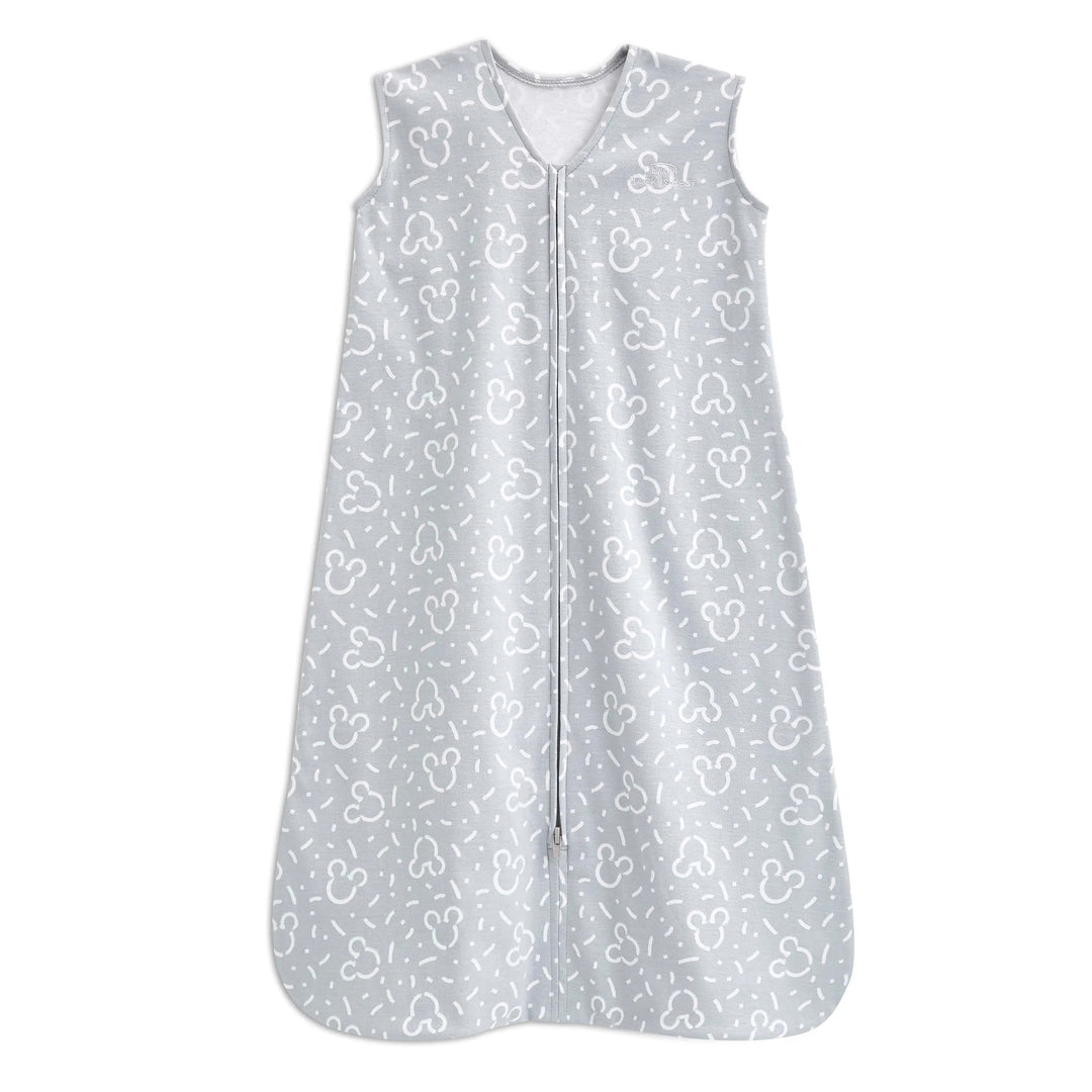 HALO SleepSack Disney Wearable Blanket Cotton (0.5 TOG) - Confetti Mickey Grey